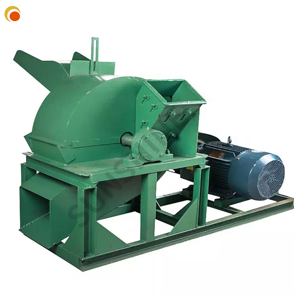Large wood shredder wet and dry branch wood sawdust bamboo grass