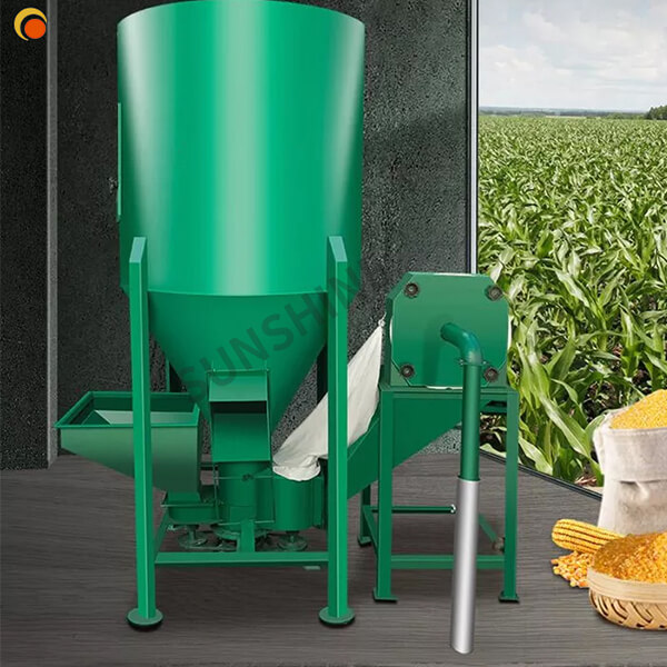 Automatic Vertical Feed Mixer Feed Mill Grinder Mixer Animal Poultry